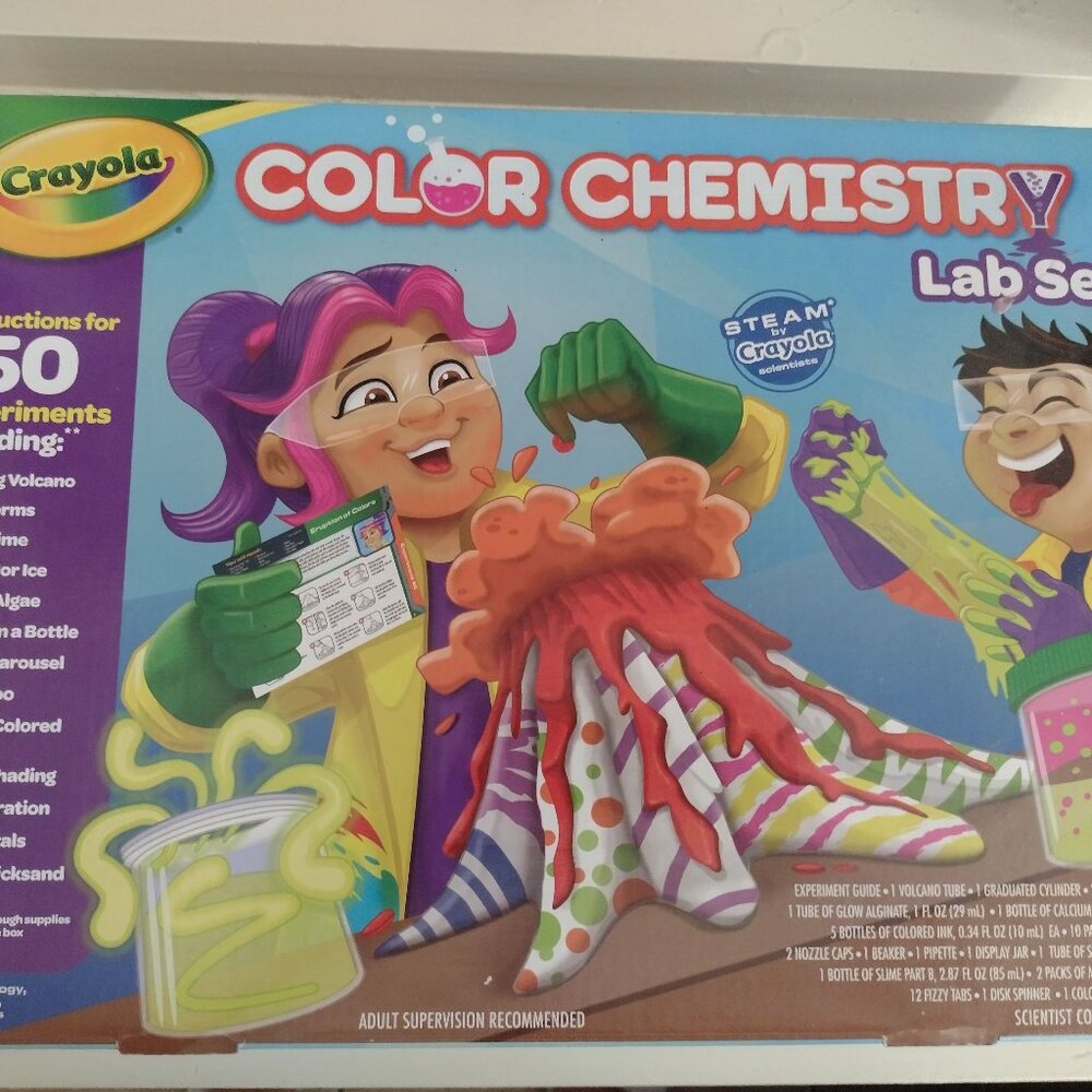 Crayola color chemistry set - Ships fast!